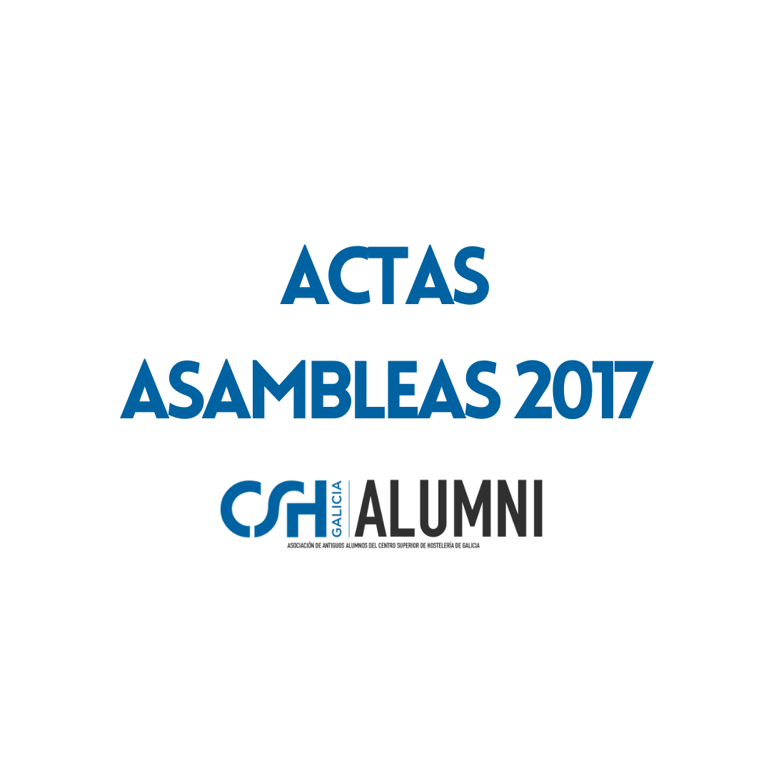 ACTAS ASAMBLEAS 2017